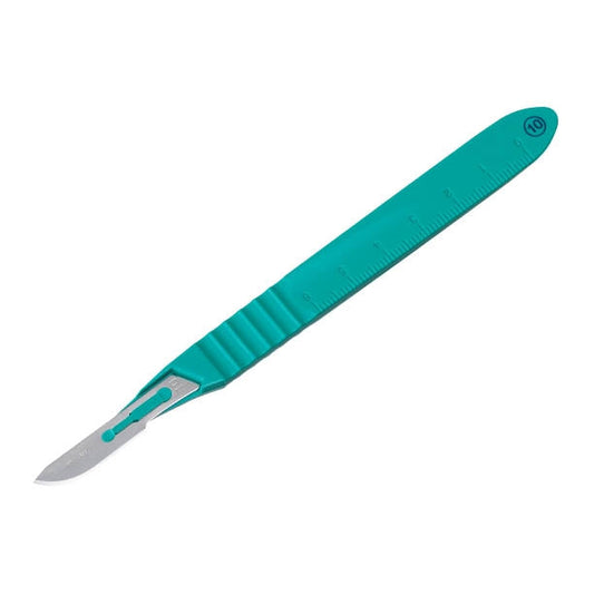  Instrapac Disposable Scalpel No: 10 Stainless Steel Blade -  Pack of 10