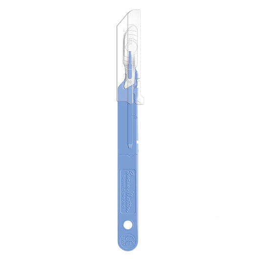 Sterile Safety Scalpels with Retracting Guard - Box of 10