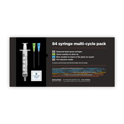 Steroid Multi-Cycle Pack- 84 syringes