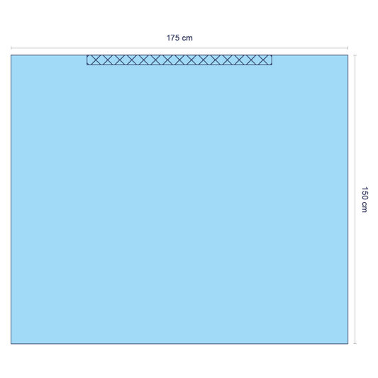 Adhesive Drape 150 x 175cm - 2 Ply - Pack of 60