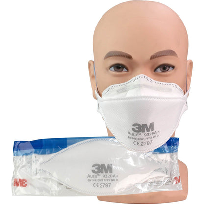 3M™ Aura™ 9320+ FFP2 Respirator Face Mask