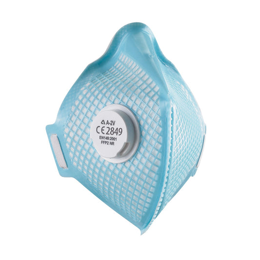 Alpha Solway Alphamesh FFP2 Face Masks Valved - Box of 20  [Not Reuseable]