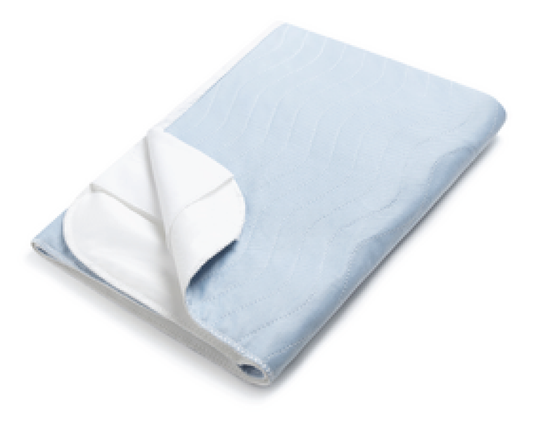 Aurorra Bedpad with Tucks - Blue