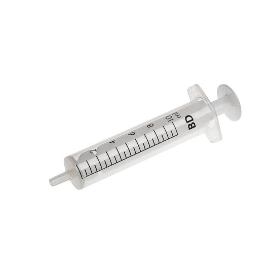 BD Discardit 10ml Eccentric Tip Syringe, 2 Piece x 100