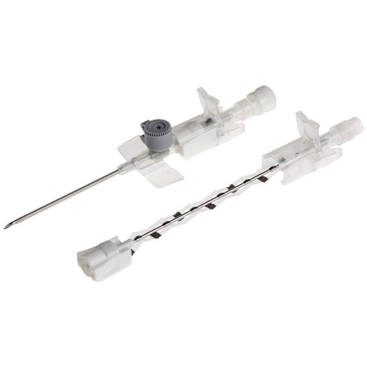 BD Venflon Pro Safety Peripheral Safety IV Cannula with Injection Valve Grey 16g 45mm (Box of 50)