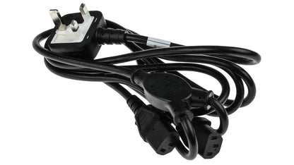 3M IEC Mains Cable with 13A UK Plug for use with ConMed Hyfrecator 2000
