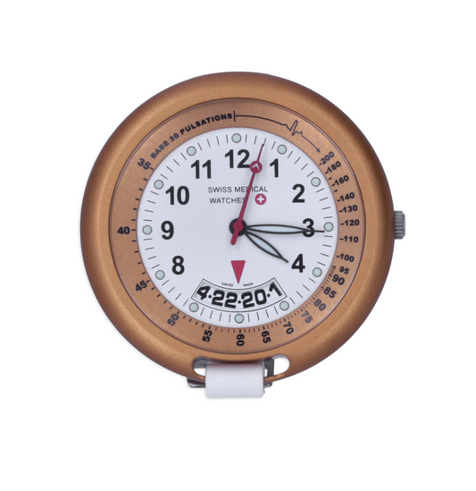Swiss Medical Fob Watch, Professional Line - Gold