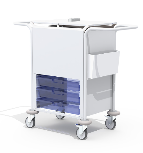Case Notes Trolley with Drawers