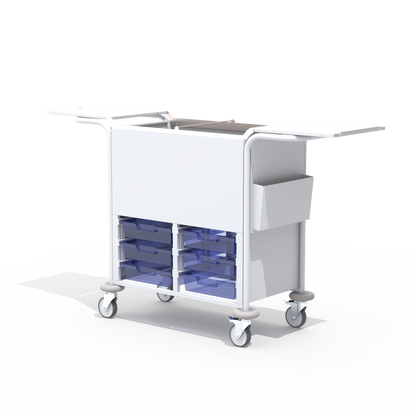 Case Notes Trolley with Drawers