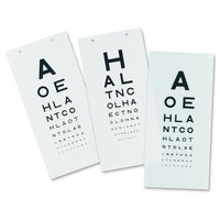 6m Plastic Wall Hanging Test Chart - HAL