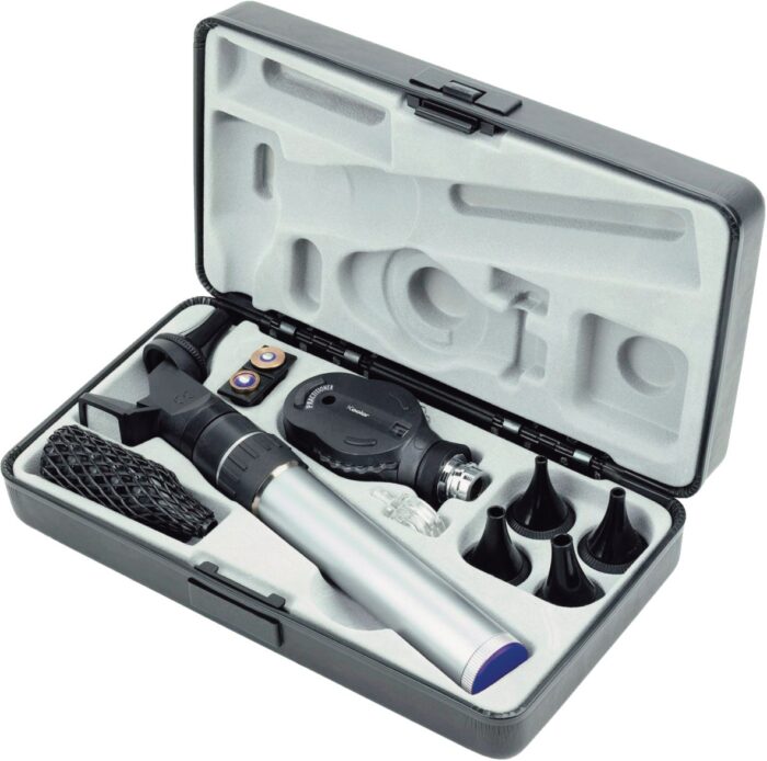 Practitioner Ophthalmoscope / Fibre Optic Otoscope Desk Set