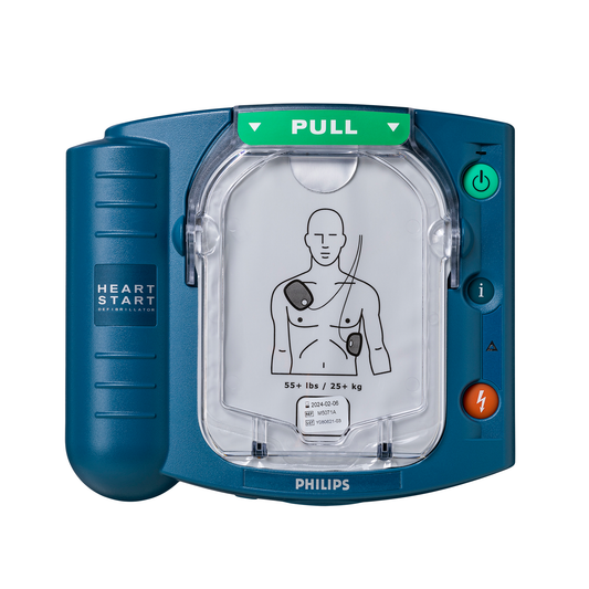 Philips HeartStart HS1 AED Defibrillator with Carry Case