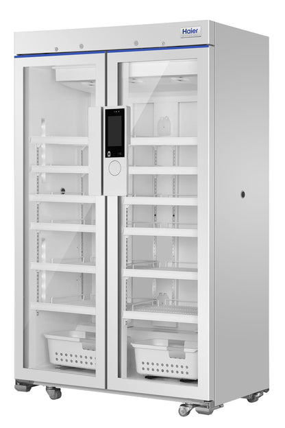 Pharmacy Refrigerator - 1030 Litres - Double Glass Door