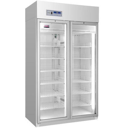 Pharmacy Refrigerator - 940 Litres - Double Glass Door