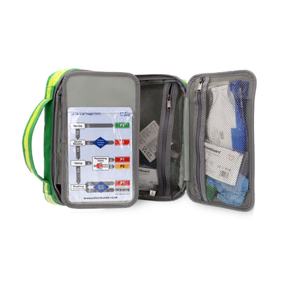 Small First Aid Travel Bag with Reflective Strips
