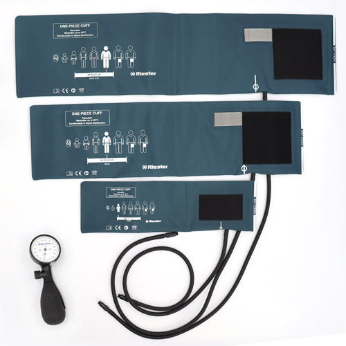 R1 Shock Proof® Aneroid Sphygmomanometer - With Adult, Large and Child Cuffs