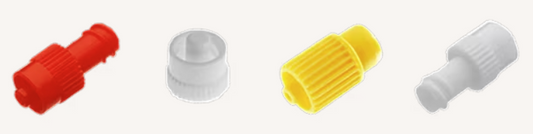 Male-Female Luer Lock Cap - Pack of 100