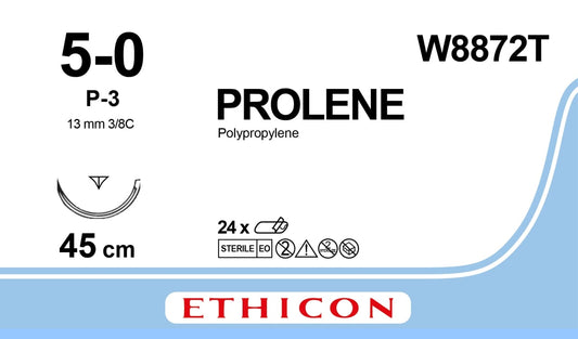 PROLENE monofilament  1xP-3 PRIME 5-0 45cm - Box of 24