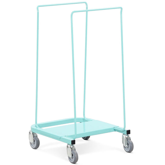 Linen Trolleys & Bags  - Single Rod Type Linen Trolley - Mild Steel
