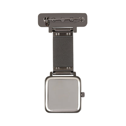Annie Apple Nurses Fob Watch - Eunoia - Rose Gold/Gunmetal - Mesh - 28mm