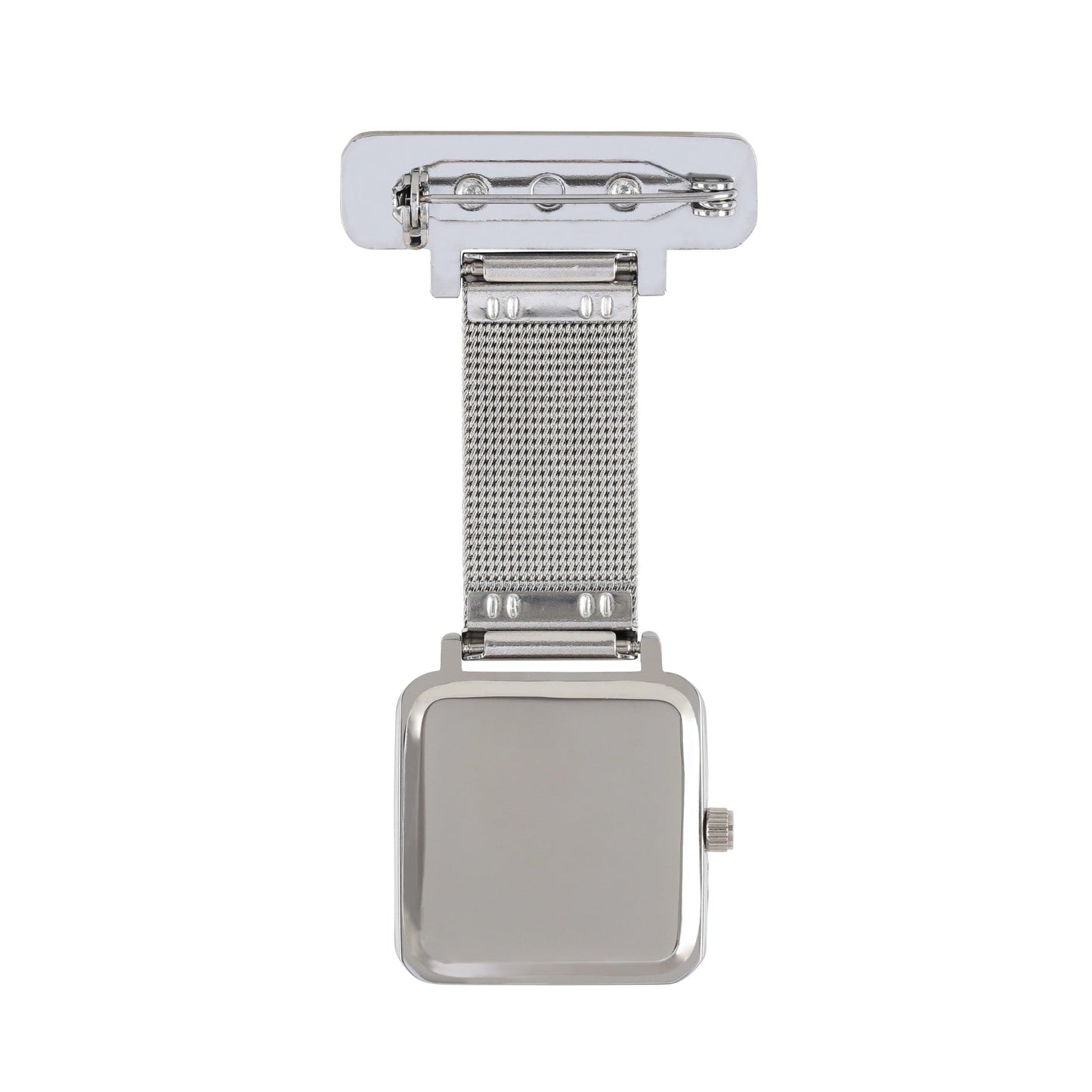 Annie Apple Nurses Fob Watch - Eunoia - Rose Gold/Silver - Mesh - 28mm