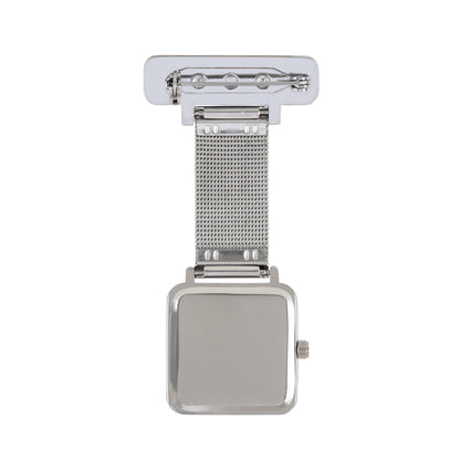 Annie Apple Nurses Fob Watch - Eunoia - Rose Gold/Silver - Mesh - 28mm