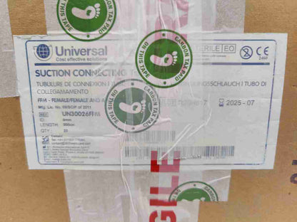 UHS Suction Tubing 3m x 6mm FFM - Pack Of 25 - CLEARANCE
