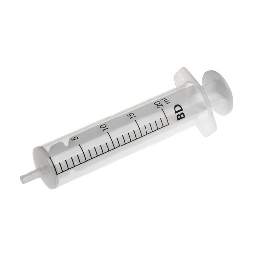 BD Discardit 20ml Eccentric Tip Syringe, 2 Piece x 80