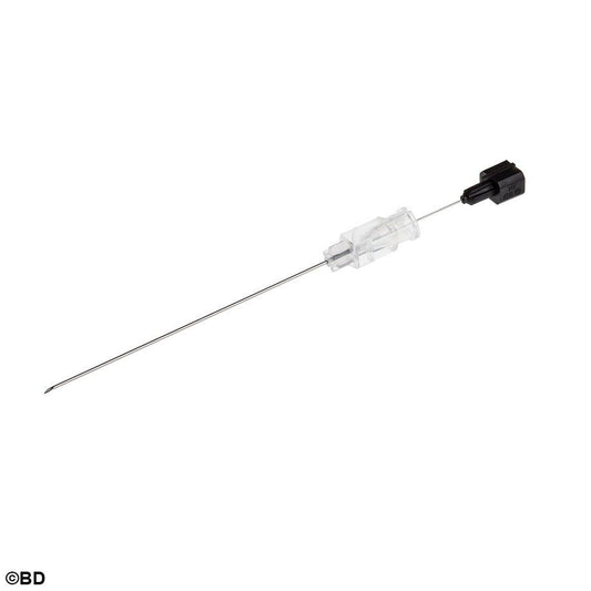 BD® Quincke Spinal Needle - 22g, 2.5" - Black - Box of 25