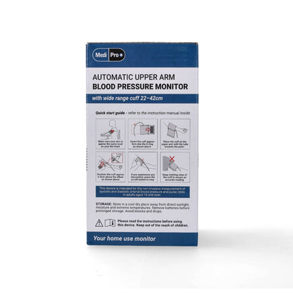 Blood Pressure Monitor - Upper Arm Device For Home Use