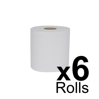 Acana Medical White Centre Feed 7" - 2ply - 150 metres x 175mm - Case of 6