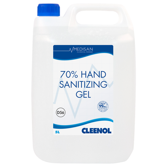 70% Alcohol Hand Sanitiser - 2x 5 Litre Bottles