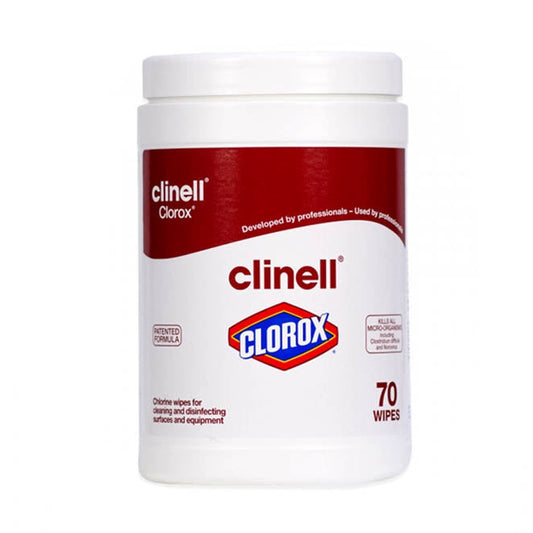 Clinell Clorox Tub (5200ppm chlorine) Tub of 70 - CLEARANCE