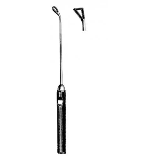 Coakley Antrum Curette - 17cm