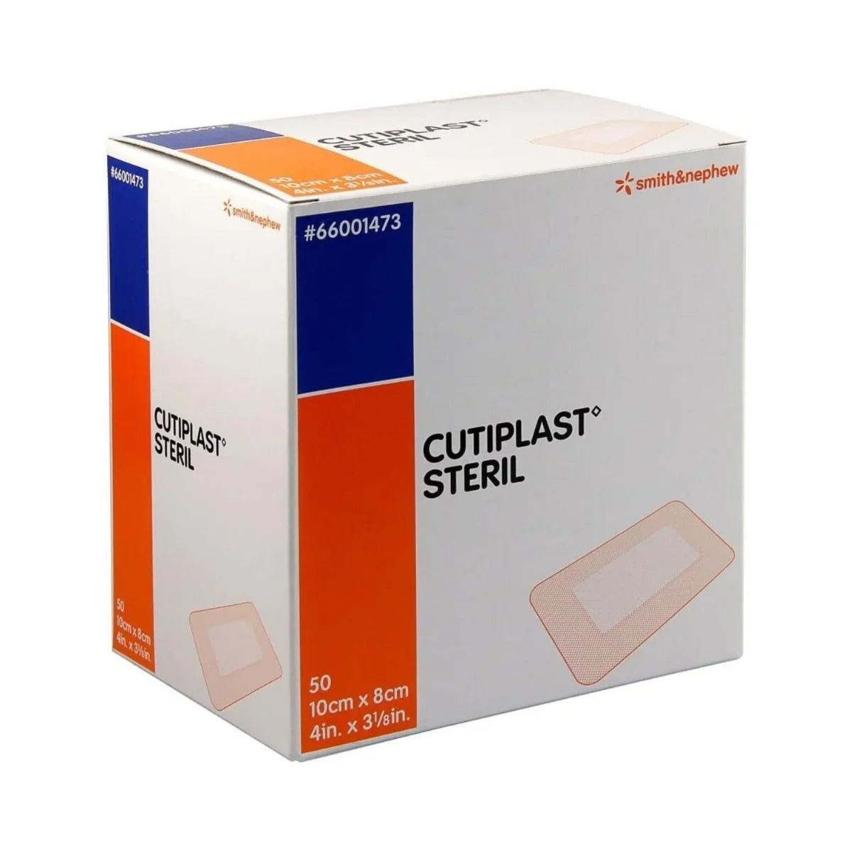 Cutiplast Sterile Wound Dressing - 10cm x 8cm - Box of 50