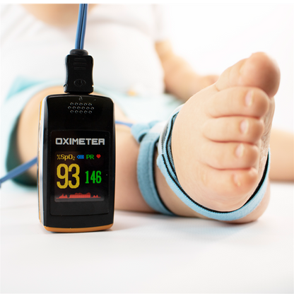 Creative PC-60E Finger Pulse Oximeter (Option of External Sensors for Paediatric and Infant use)