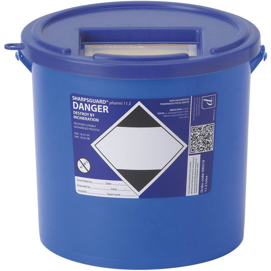 SHARPSGUARD® pharmi 11.5 Sharps Bin