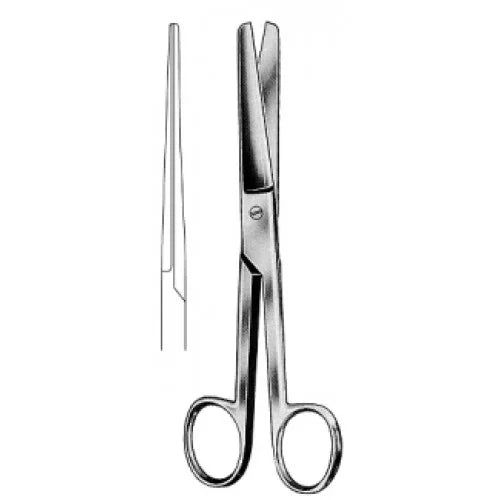 Doyen Gynecological and Abdominal Scissors - Straight 17.5cm