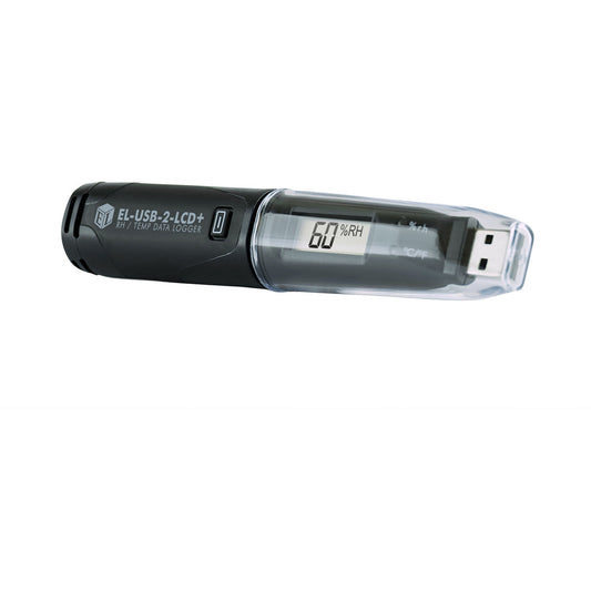 High Accuracy Temperature & Relative Humidity USB Data Logger with LCD