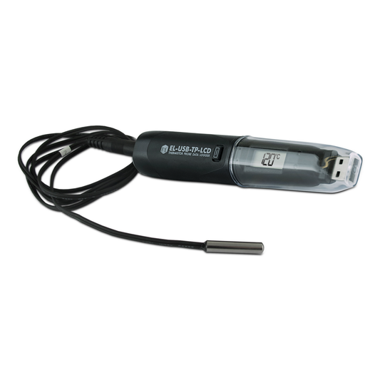 High Accuracy Temperature Probe USB Data Logger with LCD