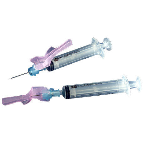 BD Eclipse Hypodermic Safety Needle -  27g, 3/4" - Box of 100