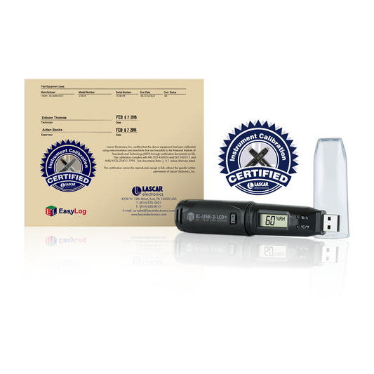 EL-WIFI-TP with Temperature Calibration Certificate