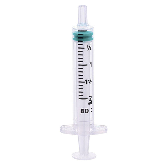 BD Emerald Hypodermic Syringe - Luer Slip Concentric - 2ml x 100