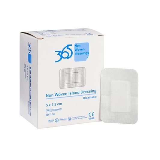 NW Island Dressing 5 x 7.2cm (Permeable) - Pack of 50