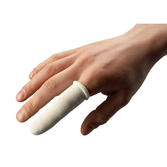White Finger Bobs - Pack of 10
