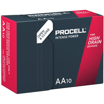 Procell Intense Batteries (AA/LR6) - Box of 10 Cells