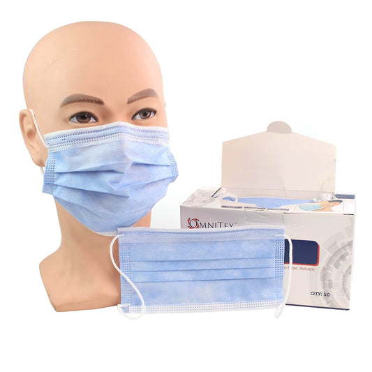 Type IIR Surgical Face Mask  x 50 - Blue