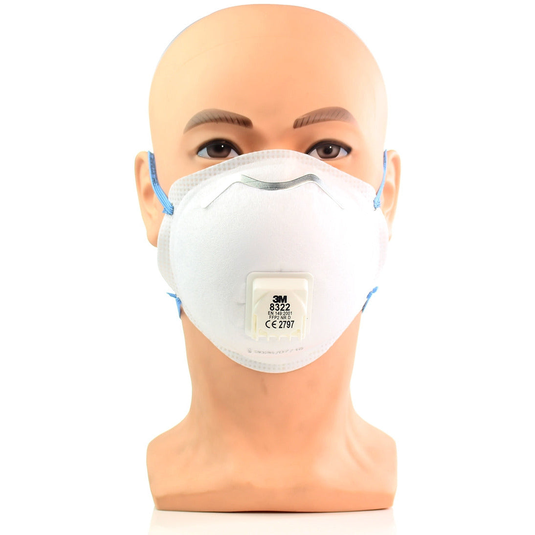 3M™ Valved Disposable Particulate Respirator - FFP2 Rated - 8322