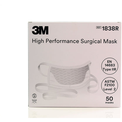 3M™ High Performance Surgical Mask - Type IIR - 1838R