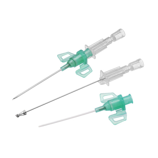 Introcan Safety® Needle 3 - PUR 18G Green 1.3 x 32mm - Box of 50